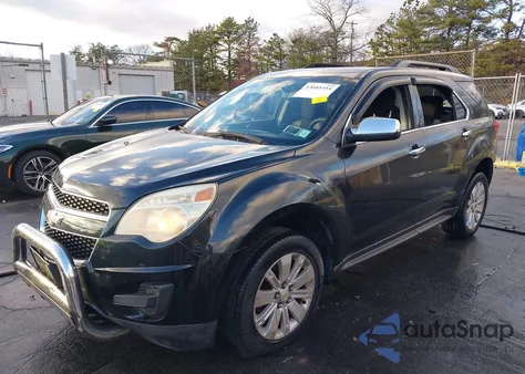 2010 Chevrolet Equinox Lt z USA, uszkodzony, nr VIN 2CNFLDEY4A6411641